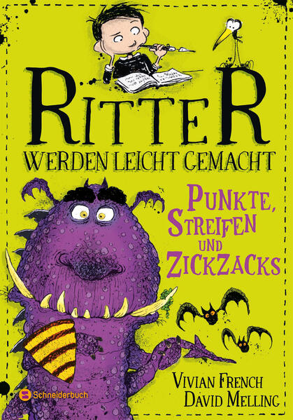 Sam J. Butterkappe hat einen Traum: Er möchte ein Ritter werden, edel und verwegen. Doch wie stellt man das an, wie wird man eigentlich Ritter? Laut einer alten Schriftrolle müssen Sam und seine Cousine Brunella hierfür sechs Aufgaben erfüllen und zwar nur eine pro Tag. Heute sollen die beiden ein eigenes ritterliches Schild finden. Zum Glück weiß Nella, wo es Ritterrüstungen gibt. Auf zur Burg Blinzelkrotte! Aber wie sich herausstellt ist diese vierte Ritter-Lektion noch schwieriger als alle anderen zuvor. Denn bevor sie die Zugbrücke überqueren können, werden sie von einer fürchterlichen Kreatur gestoppt. Ist das wirklich das Ende ihrer abenteuerlichen Reise?