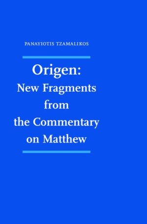 This new and revolutionary edition of Origen’s Commentary on Matthew is based on the version in Codex Sabaiticus 232, the most important of all because, unlike the 24 codices consulted by Erich Klostermann in his standard edition of 1941, it contains not only episodic ‘passages’, but also unique flowing text. The same codex also reveals for the first time how heavily Origen’s work was used, and sometimes copied to the letter, by ancient authors. Against the prevailing opinion, Professor Panayiotis Tzamalikos incontrovertibly confirms his long-standing thesis that the Commentary on Matthew is much later than the Contra Celsum. Origen’s detractors, both ancient and modern alike, in order to show how much of a ‘heretic’ Origen was, point the finger at a garbled, untrustworthy, and heavily interpolated Latin rendering of his De Principiis, whereas reference to his Commentary on Matthew has always been scarce, and Pamphilus’ illuminating and documented Apology for Origen is normally paid almost no attention.The author demonstrates that, unless the correlations of Origen’s work to both Greek philosophy and subsequent Patristic literature are knowledgeably delved and brought to light, it is impossible to recognise the real Origen, which has far too little to do with current allegations concerning pivotal aspects of his thought. By means of his commentary on this Greek text, P. Tzamalikos, as he did with his previous books, casts light on the widespread and multiform miscomprehension of Origen’s fundamentals, and demonstrates that this is a terra still calling for informed and unbiased exploration.