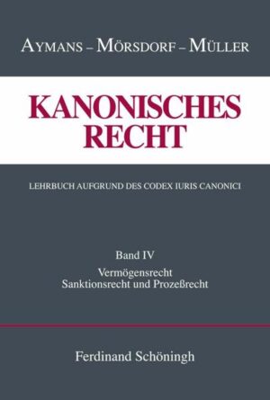 Mit dem nunmehr erschienenen 4. Band wird die Neubearbeitung des Klassikers unter den Lehrbüchern zum katholischen Kirchenrecht abgeschlossen, in welchem, wie im gesamten Werk, das Kirchenrecht stets gemäß den Bedingungen der jeweils zugrundeliegenden theologischen Erkenntnisse dargestellt wird. Im nunmehr vorliegenden letzten Band des Lehrbuchs werden die Bücher V, VI und VII des Codex Iuris Canonici behandelt, also das kirchliche Vermögens-, Sanktions- und Verfahrensrecht. Hinzu kommen ausführliche Register zum Gesamtwerk. So wird das Kanonische Recht für die Wissenschaft, aber auch für die kirchliche Praxis, v. a. in Verwaltung und Rechtsprechung zugänglich gemacht.