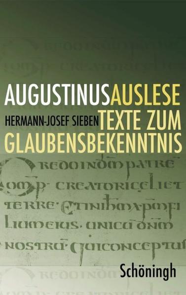 Augustinus-der bedeutendste Kirchenlehrer des christlichen Altertums und einer der tiefsten Denker der Theologiegeschichte. Sein fast unüberschaubares Werk kennt mehr als 100 Titel. Die hier vorgelegte Auslese macht mit den zentralen Positionen Augustins zu den jeweiligen Stichworten des Apostolischen Glaubensbekenntnisses bekannt. Es handelt sich sowohl um Auszüge aus Predigten, die der Kirchenvater zu diesem Grundtext des abendländischen Christentums gehalten hat, als auch um einschlägige Passagen aus seinem übrigen Werk. Ein Stichwort wie 'Kirche' wird zum Beispiel durch über 50 aus verschiedenen Schriften stammende Texte beleuchtet. Damit stellt die Textsammlung ein Kompendium der Theologie Augustinus’ dar. Viele der vorgelegten Texte werden hier zum ersten Mal ins Deutsche übertragen. Auslegungen zum Apostolischen Glaubensbekenntnis schießen seit einigen Jahren wie Pilze aus dem Boden. In diesem Konzert bekannter und weniger bekannter Kommentatoren fehlt bisher die Stimme des größten abendländischen Theologen, des hl. Augustinus.