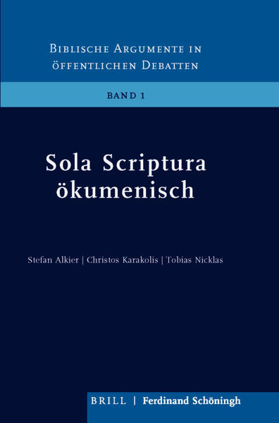 Die Programmschrift Sola Scriptura ökumenisch ist weltweit der erste Versuch, Ökumene konsequent aus dem gemeinsamen Bezug auf die Bibel als wegweisender Richtschnur für individuellen Glauben und institutionelle Gestaltung von Kirchen im Kontext offener gesellschaftlicher Konflikte der Gegenwart zu denken. Erstmals werden 10 Thesen zum Verständnis und zur Funktion einer Schriftauffassung im Zeichen von Sola Scriptura publiziert, die gemeinsam von einem evangelischen, einem römisch-katholischen und einem orthodoxen Bibelwissenschaftler formuliert wurden. Sie sind sich darin einig, dass allein die Schrift richtig verstanden eine frohe Botschaft für alle bezeugt und nur die gemeinsame, erwartungsvolle wie kritische Hinwendung zur Schrift tragfähige Ökumene ermöglicht. Diese ist die Basis dafür, biblische Einsichten in die Ermöglichungsbedingungen gemeinschaftlichen Lebens in die globalen und lokalen kirchlichen und gesellschaftlichen Konflikte der Gegenwart einzubringen.