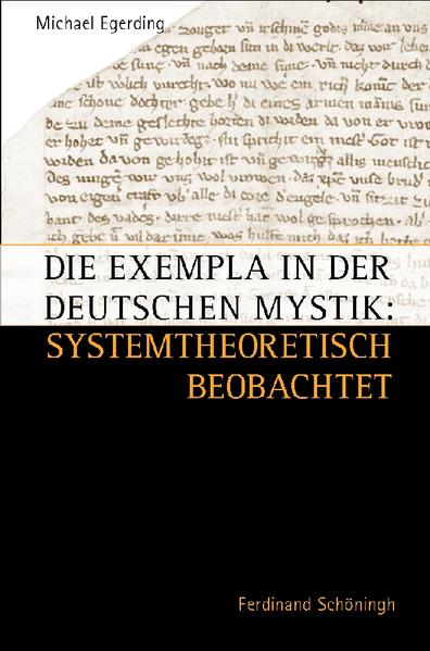 Ziel der vorliegenden Studie ist es, die Exempla in Texten der Deutschen Mystik zu erfassen, systemtheoretisch zu beschreiben und in übergreifenden Problemzusammenhängen zu erklären.Durch die erstmalige Erfassung sämtlicher Beispiele in Texten bedeutender Vertreter der Deutschen Mystik (Meister Eckhart, Johannes Tauler, Prediger der Predigtsammlung 'Paradisus anime intelligentis') wird die Grundlage für eine Untersuchung der Funktion geschaffen, die Beispielen in Texten der Deutschen Mystik zukommt.Das gewählte Analyseinstrumentarium, die Systemtheorie von Niklas Luhmann, ermöglicht es, in den untersuchten Texten Grundprobleme der Mystik zu beobachten, deren Lösung Beispiele vorstellbar und wahrscheinlich machen.