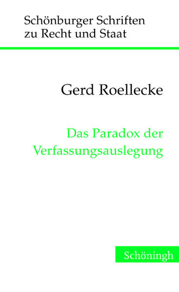 Das Paradox der Verfassungsauslegung | Bundesamt für magische Wesen