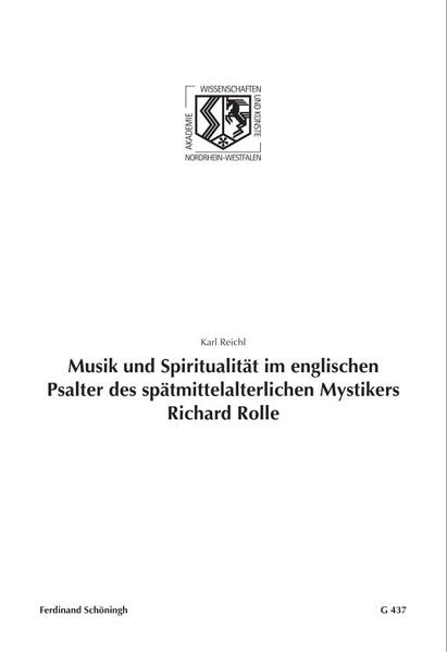 Musik und Spiritualität im englischen Psalter des spätmittelalterlichen Mystikers Richard Rolle | Bundesamt für magische Wesen