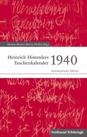 Heinrich Himmlers Taschenkalender 1940 | Bundesamt für magische Wesen