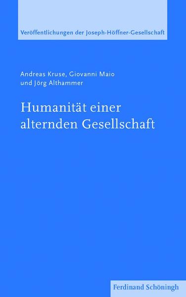 Welche Risiken birgt eine alternde Gesellschaft für die Humanität in den Beziehungen zwischen den Generationen? Welche Herausforderungen sind angesichts der Zunahme pflegebedürftiger Mitbürger zu bewältigen? Wie steht es um die Stabilität des Generationenvertrags im System der sozialen Sicherung? Was heißt Selbstbestimmung am Ende des Lebens? Ist ein Leben ohne autonome Kontrolle menschenunwürdig? Welche Voraussetzungen müssen erfüllt sein, damit Sterben als Teil des Lebens angenommen werden kann?Diese für unsere Gesellschaft und aktuelle Situation drängenden Fragen erörtern Andreas Kruse, Direktor des Instituts für Gerontologie der Universität Heidelberg, Giovanni Maio, Direktor des Instituts für Ethik und Geschichte der Medizin der Universität Freiburg, und Jörg Althammer, Professor für Wirtschafts- und Unternehmensethik an der Katholischen Universität Eichstätt.