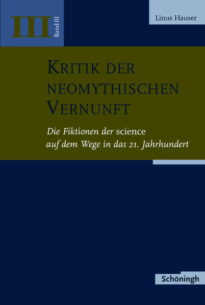 Auch in den Chefetagen der Wissenschaft finden neomythische Allmachtsfantasien statt. Nobelpreisträger träumen von einer vom kosmischen Geist durchdrungenen Quantensphäre und Begründer der Raumfahrt stellen Überlegungen an, die die Gedanken Erich von Dänikens vorwegnehmen. Im Ausgang von vermeintlich wissenschaftlich begründeten Weltanschauungen prominenter Vertreter der Wissenschaftselite wird dargestellt, wie eine in populären Sachbüchern beginnende Rezeption von wissenschaftsförmigen Neomythen in der Öffentlichkeit stattfindet. Am Ende des dritten Bandes steht die These, dass sich seit dem letzten Drittel des 20. Jahrhunderts eine neue, zukunftsträchtige Form der szientistischen Esoterik herauszubilden beginnt, die eugenische und totalitäre Fantasien beinhaltet.