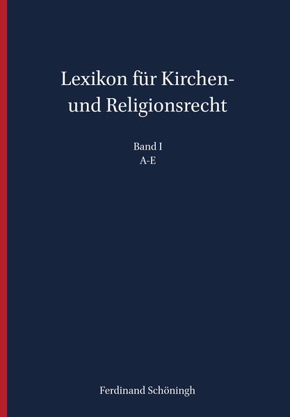 Aufgrund der kirchlichen und gesellschaftlichen Veränderungen in den letzten Jahren stehen das Kirchen- und das Religionsrecht vor großen Herausforderungen und Modifikationen. Die Herausgeber haben daher ein neues Lexikon für Kirchen- und Religionsrecht erarbeitet, dessen Ziel es ist, den Nutzern fundierte Orientierung und Informationen auf dem neuesten Stand der Forschung zum geschichtlich gewachsenen, geltenden eigenen Recht der Kirchen und Religionsgemeinschaften und zu deren rechtlichen Verhältnissen zum Staat zu liefern. Das Lexikon für Kirchen- und Religionsrecht (LKRR) erscheint in vier Bänden, print und online in deutscher Sprache, und bietet in über 2,600 Lemmata bzw. Stichworten zuverlässige und prägnante Informationen zu den grundlegenden Fragen des internen Rechts von Kirchen und Religionsgemeinschaften und des Religionsrechts. Neben Fragen des staatlichen Rechts und des Kirchenrechts der katholischen und der evangelischen Kirche werden auch zentrale Inhalte des Kirchenrechts der orthodoxen Kirchen sowie des Rechts des Judentums und des Islams behandelt. Das Lexikon ist einer interreligiösen und ökumenischen Perspektive verpflichtet und eröffnet dem Anwender die Möglichkeit, die verschiedenen Rechtsbereiche zu vergleichen. Die Mitarbeit von namhaften Wissenschaftlerinnen und Wissenschaftlern des staatlichen Rechts, des Religionsrechts sowie des katholischen, evangelischen, orthodoxen, jüdischen und islamischen Rechts garantiert fundierte und kompetente Informationen. Das Lexikon ist sowohl für Theologen als auch für Juristen im Studium, in der Wissenschaft, in der staatlichen und kirchlichen Verwaltung sowie in der Seelsorge und beruflichen Praxis eine verlässliche und unerlässliche Informationsquelle.