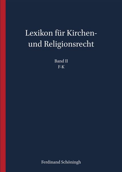 Aufgrund der kirchlichen und gesellschaftlichen Veränderungen in den letzten Jahren stehen das Kirchen- und das Religionsrecht vor großen Herausforderungen und Modifikationen. Die Herausgeber haben daher ein neues Lexikon für Kirchen- und Religionsrecht erarbeitet, dessen Ziel es ist, den Nutzern fundierte Orientierung und Informationen auf dem neuesten Stand der Forschung zum geschichtlich gewachsenen, geltenden eigenen Recht der Kirchen und Religionsgemeinschaften und zu deren rechtlichen Verhältnissen zum Staat zu liefern. Das Lexikon für Kirchen- und Religionsrecht (LKRR) erscheint in vier Bänden, print und online in deutscher Sprache, und bietet in über 2,600 Lemmata bzw. Stichworten zuverlässige und prägnante Informationen zu den grundlegenden Fragen des internen Rechts von Kirchen und Religionsgemeinschaften und des Religionsrechts. Neben Fragen des staatlichen Rechts und des Kirchenrechts der katholischen und der evangelischen Kirche werden auch zentrale Inhalte des Kirchenrechts der orthodoxen Kirchen sowie des Rechts des Judentums und des Islams behandelt. Das Lexikon ist einer interreligiösen und ökumenischen Perspektive verpflichtet und eröffnet dem Anwender die Möglichkeit, die verschiedenen Rechtsbereiche zu vergleichen. Die Mitarbeit von namhaften Wissenschaftlerinnen und Wissenschaftlern des staatlichen Rechts, des Religionsrechts sowie des katholischen, evangelischen, orthodoxen, jüdischen und islamischen Rechts garantiert fundierte und kompetente Informationen. Das Lexikon ist sowohl für Theologen als auch für Juristen im Studium, in der Wissenschaft, in der staatlichen und kirchlichen Verwaltung sowie in der Seelsorge und beruflichen Praxis eine verlässliche und unerlässliche Informationsquelle. Auf BrillOnline.com steht das deutschsprachige Lexikon für Kirchen- und Religionsrecht mit Erscheinen von Band 1 als XML-basierte Datenbank zur Verfügung.