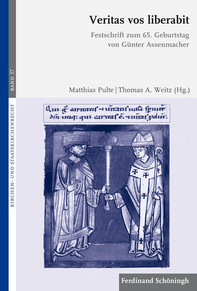 Anlässlich des 65. Geburtstags von Prälat Dr. iur. can. Günter Assenmacher, Offizial des Erzbischofs von Köln und der Bischöfe von Essen und Limburg, entstand die Festschrift mit dem Titel: »Die Wahrheit wird euch frei machen«. Unter diesem Leitgedanken versammeln sich Autorinnen und Autoren unterschiedlicher wissenschaftlicher Disziplinen und Fachrichtungen, die dem Jubilar beruflich und / oder privat verbunden sind. Gerade heute treibt die Wahrheitsfrage um. Sie steht einem allenthalben um sich greifenden Relativismus entgegen. Zugleich erscheint sie nicht einfach vermittelbar. Ist die Wahrheit nützlich? Ist sie zu gebrauchen? Unsere Gegenwart in Gesellschaft und Kirche wird zunehmend als postfaktischen Zeitalter, eine »post-truth era« gekennzeichnet. Hat die Wahrheit neben dem Gefühl und der Opportunität und Nützlichkeitserwägungen eine Zukunft? In diesen Dienst haben sich aus unterschiedlichsten Blickwinkeln die Autorinnen und Autoren mit ihren Beiträgen aus biblischer, historischer, systematischer und praktischer Theologie, aus Kirchen- und Staatskirchenrecht gestellt.