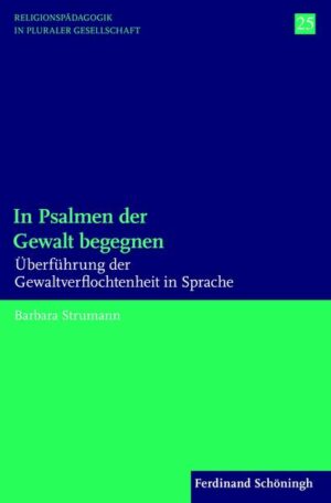 Schülerinnen und Schüler mit Unterstützungsbedarf in der emotionalen und sozialen Entwicklung überführen ihre Gewaltverflochtenheit mit Hilfe der individuellen Klagepsalmen in Sprache. Die Autorin entwickelt in ihrer Arbeit ein Lehr-Lernarrangement für Kinder und Jugendliche mit Unterstützungsbedarf in der emotionalen und sozialen Entwicklung. Damit nimmt sie eine Schülergruppe in den Blick, die in vielfältige Gewaltzusammenhänge verflochten ist und meist als bildungs- oder religionsfern bezeichnet wird. In dem dargestellten Lehr- und Lernarrangement konnten diese Schülerinnen und Schüler über die individuellen Klagepsalmen einen Zugang zu religiösen Inhalten finden. Sie wurden religiös sprachfähig und setzten sich in ihren Psalmtexten mit belastenden Emotionen auseinander.