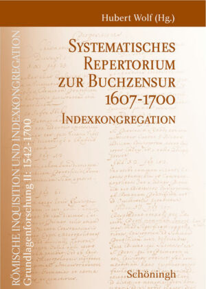 Systematisches Repertorium zur Buchzensur 16071700 | Bundesamt für magische Wesen
