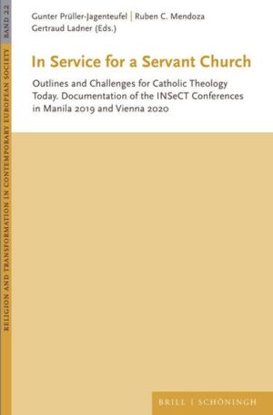 This volume documents two international conferences held as part of the global theological research program „A Kairos for Catholic Theology: Serving the Church-Serving the World“ of the International Network of Societies for Catholic Theology (INSeCT). The 2019 intercontinental conference in Manila was dedicated to European-Asian dialogue and gathered contributions on peace, justice, democracy and political culture, ecology, family and gender justice. The 2020 European Conference in Vienna was dedicated to the contribution of multicultural and multi-religious experienced Europe to the solution of the current global challenges in church and society.