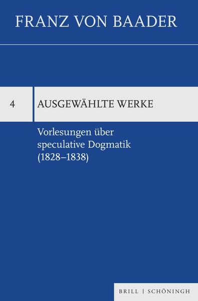 Franz von Baaders »Vorlesungen über speculative Dogmatik« (1828-1838) aus seiner Lehrtätigkeit an der neu eröffneten Universität München (1826) bieten die Chance, alle zentralen Themen seiner Spätphilosophie in einem Zusammenhang kennenzulernen, der bisher so nicht ersichtlich war. Dabei werden Motive der christlichen Religion, der Naturphilosophie, der Metaphysik und der Gesellschaftslehre versammelt und erläutert, zu denen Baader sich sonst aphoristisch oder fragmentarisch geäußert hat. Die »Vorlesungen« werden als Propädeutik des christlichen Dogmas bzw. als Lehre von Gott, Natur und Mensch präsentiert. Baader bezieht sich dabei methodisch auf Elemente der christlichen Esoterik, insbesondere der christlichen Kabbala und der Tradition der philosophia perennis. Die »Vorlesungen« lassen sich als politisch-theologisches Laboratorium betrachten, in dem sich die Rezeption der französischen Theorie der Gegenrevolution in Deutschland und deren Umbildung zur Restaurationstheorie vollzieht.