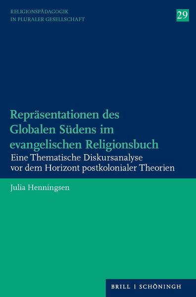 Religiöse Bildung im postkolonialen Kontext bedeutet ein Verlernen und Neulernen in Hinsicht auf Repräsentationen des Globalen Südens. Wie wird der Globale Süden im Religionsunterricht repräsentiert? Dieser Frage wird in der vorliegenden interdisziplinär angelegten Untersuchung am Beispiel des Schulbuchs „Kursbuch Religion“ nachgegangen. Als Analyseinstrumentarium dienen postkoloniale Theorien und verschiedene Aspekte des Repräsentationsbegriffs. Mithilfe der Thematischen Diskursanalyse werden Muster und Themenkomplexe auf synchroner und diachroner Ebene rekonstruiert und ausgewertet. Dabei fokussiert die Analyse drei Aspekte globalisierter Religion: globale Verantwortung, globales Christentum und globale Religionen. Schließlich werden didaktische Konsequenzen für postkoloniale Repräsentationen im Religionsunterricht gezogen. Damit leistet die Untersuchung einen weiterführenden Beitrag zur postkolonialen Aufarbeitung in der Religionspädagogik und auch in ihren Bezugsdisziplinen.