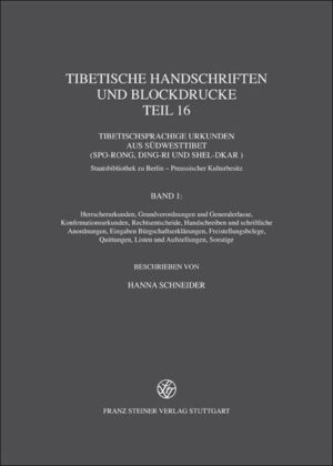 Tibetische Handschriften und Blockdrucke. Gesammelte Werke des Kon-sprul...: Tibetische Handschriften und Blockdrucke | Bundesamt für magische Wesen