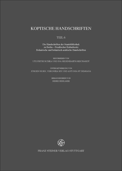 Koptische Handschriften | Bundesamt für magische Wesen