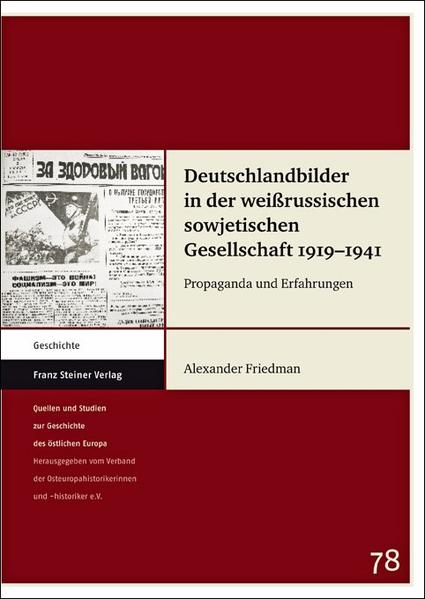 Deutschlandbilder in der weißrussischen sowjetischen Gesellschaft 19191941 | Bundesamt für magische Wesen