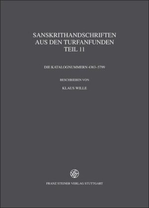 Sanskrithandschriften aus den Turfanfunden | Bundesamt für magische Wesen