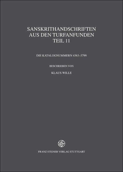 Sanskrithandschriften aus den Turfanfunden | Bundesamt für magische Wesen