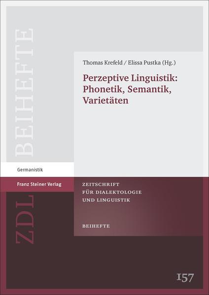 Perzeptive Linguistik: Phonetik