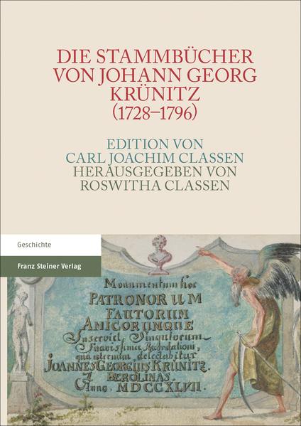 Die Stammbücher von Johann Georg Krünitz (17281796) | Bundesamt für magische Wesen