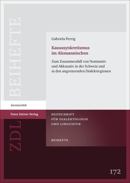 Kasussynkretismus im Alemannischen | Bundesamt für magische Wesen