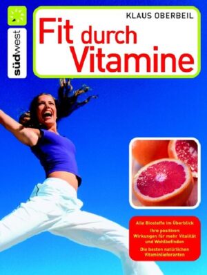 Limitierte Sonderausgabe Der Ratgeber für Gesundheitsbewusste. Wie Vitamine wirken, worin sie stecken, wie sie vorbeugen oder heilen und das Wohlbefinden enorm verbessern können, wird hier leicht verständlich und ausführlich beschrieben. Unser Körper benötigt diese Biostoffe zwar nur in geringen Mengen - aber ohne sie kann er nicht arbeiten. Ein großer Selbsttest hilft, mögliche Vitaminmängel zu erkennen, und welche Nahrungsmittel diesen Mangel ausgleichen können.