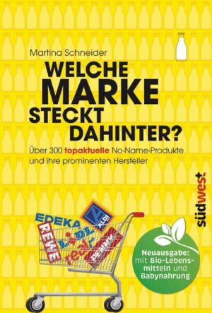 Qualität kaufen und Geld sparen Viele prominente Hersteller verkaufen ihre Qualitätsprodukte nicht nur unter dem Markennamen, sondern auch als No-Name-Produkte über Supermarktketten. Mit diesem Buch können Sie auf einen Blick feststellen, bei welchem Supermarkt und unter welchem Namen Ihr Lieblingsprodukt preisgünstiger angeboten wird. Vorgestellt werden neben konventionellen Lebensmitteln jetzt auch eine Fülle an Bioprodukten. Sie wollen es noch genauer wissen? Eine Übersichtstabelle am Ende des Buches hilft Ihnen dabei, Firmennamen zuzuordnen und Veterinärkontrollnummern zu entschlüsseln. So können Sie Geld sparen, ohne auf Qualität verzichten zu müssen. Ausstattung: durchgehend vierfarbig