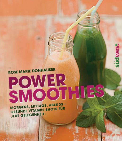 Smoothies - Marktfrisch ins Glas Die gesunden Smoothies sind der absolute Renner. Der Begriff »Smoothie« kommt aus dem Englischen und heißt so viel wie cremig, fein, gleichmäßig. Die konzentrierten Vitamin-Shots schmecken wunderbar erfrischend, machen angenehm satt und strotzen nur so vor Vitaminen, Mineralstoffen und Ballaststoffen. Denn im Gegensatz zu Fruchtsäften werden Obst und Gemüse nicht gepresst, sondern als ganze Frucht püriert. Die Zubereitung ist superleicht und dauert nur wenige Minuten: jeder kann seinen eigenen Lieblingssmoothie mit einem einfachen Pürierstab selbst mixen. Sie sind reinste Wundermittel, da sie die Darmflora gesund halten, sie wirken entschlackend und können aufgrund ihrer Powerstoffe sogar vor Krebs schützen. Sie sind perfekte Alternativen zu Süßigkeiten, fettigen Fast-Food-Snacks und Ungesundem für zwischendurch, denn man kann sie nicht nur überall hin mitnehmen, sondern sie lassen sich sogar für 2 bis 3 Tage auf Vorrat zubereiten. Probieren Sie gemüsige, fruchtige oder grüne Smoothies mit Kräutern, zum Beispiel Mango-Basilikum-Smoothie, Kräuter-Bananen-Smoothie oder Melonen-Limetten-Spinat-Smoothie - das ist Obst und Gemüse in Reinform! Ausstattung: ca. 30