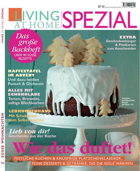 Das große Backheft zur Weihnachtszeit Wie das duftet! Festliche Kuchen & knusprige Plätzchenklassiker, feine Desserts & Getränke, die die Seele wärmen • Das große Backheft. Über 90 süße Rezepte • Kaffeetafeln im Advent. Und dazu heißen Punsch & Glühwein • Alles mit Schokolade. Torten, Brownies, saftige Blechkuchen • Lebkuchenhaus. Mit Schablonen zum Selbermachen • Liebe von dir! Geschenke aus der Küche • Extra: Geschenkanhänger & Postkarten zum Ausschneiden