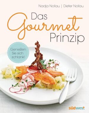 Schlemmen Sie sich schlank! Abnehmen und genießen? Mit dem Gourmet-Prinzip ist das möglich, denn gutes Essen macht nicht zwangsweise dick. Ausgewählte Gourmet-Rezepte kombiniert mit stoffwechselaktivierender Bewegung und einer entspannten Einstellung lassen Abnehmen zu einem reinen Vergnügen werden.