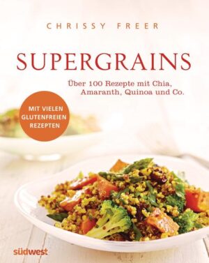 Haben wir nicht alle schon mal am Supermarktregal vor den Packungen mit Chia, Quinoa, Amaranth oder Grünkern gestanden und haben überlegt: »Sicher gesund, aber was kann man denn damit kochen?!« Hier ist die Antwort: Ganz viele geniale Gerichte! Denn Körner, Urgetreide und Samen sind wahres Superfood - sie sind gesund und schmecken super. Im vorliegenden Buch präsentiert Chrissy Freer über 100 leicht nachkochbare Rezepte für Frühstück, Mittag- und Abendessen sowie süße Desserts. Einfach super! Ausstattung: 95 Farbfotos