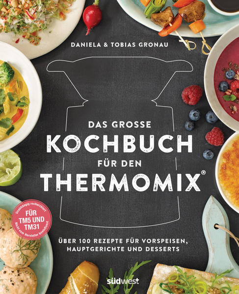 Mix it! Jede Menge frische Ideen, praktisches Food-Wissen und durchdachte Anleitungen für den Thermomix TM31 und den TM5: Mit über 100 Rezepten von leckeren Häppchen, Salaten und Suppen über Fleisch-, Fisch- und vegetarische Gerichte bis hin zu Aufstrichen, Kuchen und Süßem zur Nachspeise werden mit diesem Allround-Kochbuch alle Wünsche der Thermomix-Fans erfüllt. Zahlreiche Rezept- und Kombinationsvarianten laden zum Immer-wieder-Nachkochen ein. Dazu gibt’s nützliche Tipps und Step-by-Step-Fotos zum schnellen, unkomplizierten und abwechslungsreichen Kochen mit der trendigen Küchenmaschine. Einfach lecker thermomixen!