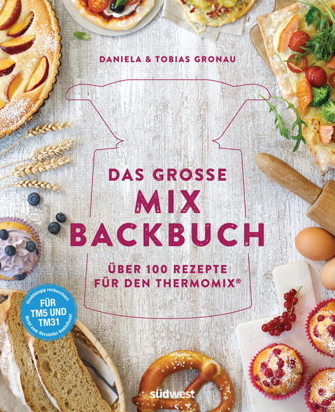 Backen mit dem Alleskönner Thermomix®-Fans wissen, dass man mit der Hilfe des Alleskönners spielend leicht und ohne viel Aufwand backen kann. Vom Abwiegen übers Teigkneten bis hin zum Sahneschlagen gelingen köstliche Kuchen und Torten. Selbstgemachtes Brot und frische Sonntagsbrötchen lassen sich genauso einfach zaubern. Und natürlich dürfen Weihnachtsplätzchen nicht fehlen. Mit über 100 Rezepten kommt garantiert keine Langeweile auf. „Das große Mix-Backbuch“ bietet zahlreiche Klassiker und trendige Ideen für den TM31 und den TM5. Tipps und Tricks aus der Expertenküche laden zum schnellen, unkomplizierten und gelingsicheren Backen mit der Kult-Küchenmaschine ein. Ausstattung: ca. 90 Farbfotos