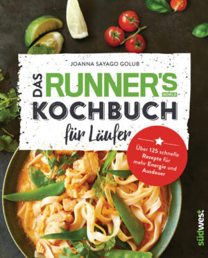 Eat healthy, run fast Läufer brauchen Energie und die richtigen Nährstoffe, um fit zu bleiben. Doch wer mehrmals die Woche laufen geht, dem bleibt wenig Zeit zum Kochen. Hier schafft „Das Runner’s World Kochbuch für Läufer“ Abhilfe - mit über 125 Rezepten, die in maximal 30 Minuten fertig sind. Mit frischen Zutaten garantieren die Gerichte Power für das tägliche Training: als Energiekick vor dem Lauf, als Recovery-Mahlzeit danach oder als Snack für unterwegs. Ausstattung: 80 Farbfotos