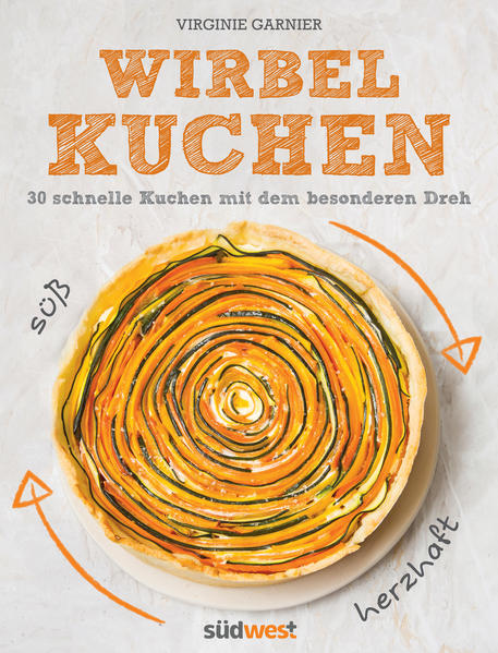 Kleiner Aufwand, große Wirkung! Dieses kleine, aber feine Büchlein bietet 30 Rezepte für Kuchen, Tartes und Törtchen mit dem besonderen Dreh. Denn alle süßen und herzhaften Versuchungen überzeugen nicht nur geschmacklich, sondern ziehen Gäste, Freunde und Familie schon vorher durch ihre raffinierte Spiral-Optik in den Bann. Vom beliebten Erdbeerkuchen über das klassische Kartoffelgratin bis hin zur Avocado Tarte oder Pistazien-Feigen-Törtchen - dank einfacher Anleitung wird hier aus jedem Backwerk ein Kunstwerk! Ausstattung: mit ca. 40 Farbfotos