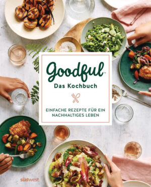 Die besten Rezepte von Goodful – nachhaltig, schnell, einfach, günstig Die sozialen Medien sind voll von Tipps, Anleitungen und Plänen für eine gesunde, nachhaltige und achtsame Lebens- und Ernährungsweise. Oft sind diese jedoch für den Ottonormalverbraucher überfordernd, kompliziert und schwer umsetzbar. Goodful setzt hier einen gesunden Gegenpol und gibt motivierten Einsteigern einfache Rezepte, Tipps und Tricks an die Hand, wie sich eine vollwertige Ernährung und ein ganzheitlicher Lebensstil im Alltag ganz natürlich und kostengünstig realisieren lassen. Das erste Buch liefert die 50 beliebtesten Rezepte der Online-Community sowie 50 exklusive Neuentwicklungen. Daneben gibt es zahlreiche Home-Hacks, vom heimischen Gärtnern über Müllreduzierung und Plastikvermeidung sowie Vorratshaltung bis hin zu Fitness- und Selfcare-Tipps. Ein Zugang zu einem ernsten, großen und brandaktuellen Thema mit ganz viel Herz, Humor und Leichtigkeit. Ausstattung: ca. 150 farbige Abbildungen