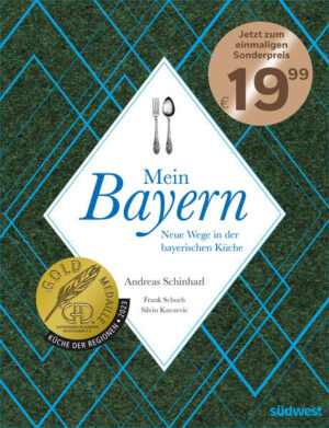 *Ausgezeichnet mit der Gold-Medaille der Gastronomischen Akademie Deutschlands 2023* So schmeckt Bayerische Küche unverfälscht gut - Bayern 2.0 In seinem Buch erzählt Andreas Schinharl von den kulinarischen Streifzügen, auf denen er sich um die Zutaten für seine jährlich größte Herausforderung kümmert. Als Chef der Käfer Wiesn-Schänke ist es sein Anspruch, den Gästen der Münchner Feinschmecker-Institution jedes Jahr echte kulinarische Highlights aus Bayern zu servieren, die er ausschließlich mit regionalen Produkten zubereitet. Seine Philosophie, spannende Fakten und Hintergründe sowie die Einzigartigkeit der Lebensmittel und ihrer Geschichte vermittelt der Autor in sehr persönlicher Weise. Schlichte, traditionelle Speisen spielen in den über 80 Rezepten eine ebenso große Rolle, wie individuell komponierte Gerichte, die ihre bayerischen Wurzeln nicht verschweigen und von der Meisterschaft des Küchenchefs zeugen. Basis sind immer beste Grundzutaten, die je nach Saison natürlich frisch verarbeitet werden. Silvio Knezevic hat Menschen, Landschaften und Produkte kongenial fotografisch dokumentiert und seine Food-Fotos wecken den Appetit auf Bayern und seine einzigartigen Produkte. Das große Format und die hochwertige Ausstattung machen dieses Buch zu einem Must-have für alle Bayern-Fans, Genussreisende, Kochbuchsammler, Hobbyköche und jeden, dem die Erhaltung der vielfältigen Kulturlandschaft und des (kulinarischen) Kulturerbes Bayerns am Herzen liegt. Es ist praktisches Rezeptbuch, Reise- und Kultursachbuch sowie dekoratives Coffetable-Book in einem. Ausstattung: ca. 200 Farbfotos