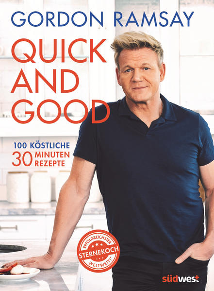 Minimaler Aufwand - maximaler Geschmack Gordon Ramsay liefert als international renommierter Sternekoch und Küchenrebell 100 neue, kreative und garantiert alltagstaugliche Rezepte! Alle Gerichte sind in maximal 30 Minuten und mit einfachen Zutaten zuzubereiten. Gordons Fachwissen verwandelt sie dabei in etwas ganz Besonderes. Im Laufe seiner herausragenden Karriere hat er jeden Trick der Branche gelernt, um Gerichte zu kreieren, die fantastisch schmecken und dabei immer schnell und problemlos gekocht werden können. Eine Fähigkeit, die in besonders hektischen Momenten auch im Alltag gefragt ist. Mit diesem Erfahrungsreichtum hat der Topkoch jetzt eine Rezeptsammlung für all jene geschrieben, die wenig Zeit zum Kochen haben, dabei aber keine Kompromisse bei Geschmack oder Aroma eingehen möchten. Ausstattung: 120 Farbfotos