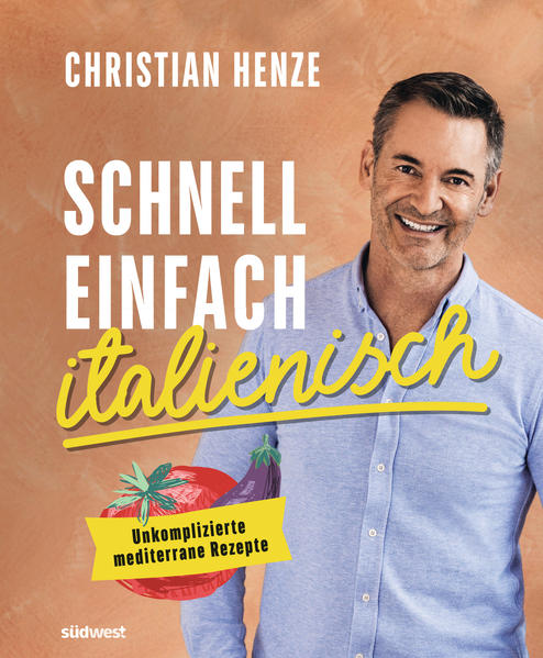 Christian Henzes Loblied auf die italienische Jeden-Tag-Küche Ein Hauptgrund, warum wir Italien so lieben, ist die Küche. Und nach deren Grundprinzipien kocht auch Christian Henze: schnell, einfach, ehrlich. Der erfolgreiche TV-Koch liebt kräftige Aromen, knackfrische Zutaten und Gerichte, die ruckzuck von der Hand gehen. Hier kommen seine 65 Lieblingsrezepte der cucina italiana, allesamt modern interpretiert und ganz leicht zu kochen. Von beliebten Antipasti wie Bruschetta und Tramezzini über die heiß begehrte Pasta, beispielsweise mit Honig-Gorgonzola-Sauce oder als Spaghetti-Gratin Carbonara, bis hin zu genialen Gemüse-, Fleisch- und Fischgerichten reicht die Vielfalt der einfachen Alltagsgerichte. Schnelle Ideen für Pizza — klassisch belegt, frittiert oder als Brot — und unkomplizierte Dolci wie die Stracciatella-Creme dürfen natürlich nicht fehlen. Holen Sie sich mit diesen Rezepten den kulinarischen Traum von Italien nach Hause und schwelgen Sie entspannt in mediterranem Genuss. Ursprünglich unter dem Titel „A Tavola!“ erschienen, wurde das beliebte Kochbuch jetzt mit einem neuen, frischen Layout und mit einem überarbeiteten Vorwort versehen. Ausstattung: 130 Farbfotos