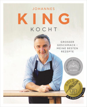 Eine Nase für den Genuss! Der vielfach preisgekrönte Sternekoch Johannes King stellt seine liebsten und besten Rezepte der vergangenen 20 Jahre zusammen - Rezepte, die Ausdruck seiner ganzen Lebenshaltung sind. Genussfreude und Lebensenergie prägen sein neues Buch, in dem er neben rund 70 Rezepten auch seine Lebensphilosophie, beruflich wie persönlich, zum Ausdruck bringt. Ein Fest für die Sinne und ein tiefes Bekenntnis zum Leben mit allen seinen schönen Genuss-Facetten. Neben köstlichen Rezepten gibt es auch Themenspecials zur Warenkunde, zu Portwein, Trüffeln oder Käse. Reich bebildert von der renommierten Fotografin Luzia Ellert. Ausstattung: circa 100 farbige Abbildungen