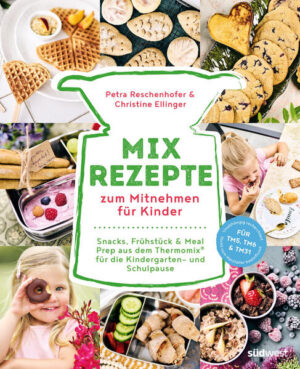 Kochen mit dem Thermomix für Kinder Was packe ich meinem Kind bloß in die Lunchbox? Eltern, die beim Essen für Kita oder Schule Wert auf gesunde Ernährung legen, müssen nicht selten damit leben, dass der Inhalt am Nachmittag wieder mit nach Hause gebracht wird. Das wäre bei Toast, Muffins und Fruchtzwergen sicher nicht passiert - aber wer will schon, dass die Kinder nur solche Zuckerbomben verdrücken. Einfach und schnell umsetzbare Rezepte für unterwegs, die nicht nur den Ansprüchen der Eltern genügen, sondern vor allem die Kinder begeistern, gibt es jetzt in Petra Reschenhofers neuestem Mix-Kochbuch. Es enthält über 80 tolle Ideen für den Thermomix, die allesamt den Praxistest bei ihren Kindern bestanden haben. Von Käsesticks über Schildkrötenbrötchen, Spaghettimuffins und Gemüsewaffeln bis zum fruchtigen Kokosbulgur - mit diesem Buch werden die Brotdosen am Nachmittag garantiert leer sein. Schnell, gesund und lecker mixen für Kindergarten und Schule Mit vielen Snacks und Meal-Prep-Vorschlägen, die auch ohne Zucker schmecken Über 80 Rezeptideen und ein ernährungswissenschaftliches Einleitungskapitel Ausstattung: 80 Farbfotos