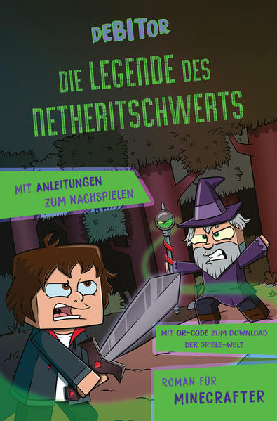 Ein spannendes Abenteuer in der Welt von Minecraft Leserstimmen: "Für Minecraft Fans genau das Richtige!" ***** "Schon nach wenigen Seiten hat mich die Geschichte gefangen. Und der Schluss ist einfach genial!" ***** "Nicht nur für Minecrafter besteht Suchtgefahr, definitiv top!" ***** "Perfekte Nerd Lektüre!" ***** "Alles ist sehr hilfreich für Spieler, weshalb ich das Buch Lesern von 8 12 Jahren empfehle" ***** "Auch für Erwachsene schön zu lesen" Inhalt: Builder Debitor führt mit seinem Kater Lucky ein friedliches Leben im kleinen Ort Dorflingen. Er baut allerhand Nützliches für die anderen Bewohner und wartet täglich die große Dorfmauer, die alle Monster fernhält. Wenn es nach ihm ginge, könnte es immer so weitergehen. Doch plötzlich verhält Lucky sich merkwürdig. Und nicht nur er: Alle Tiere des Dorfes sind verändert. Sie verstecken sich, rennen fort und ziehen den Schwanz ein. Debitors Großvater scheint das ernsthafte Sorgen zu bereiten. Als dann auch noch die Pflanzen beginnen, sich schwarz zu färben, weiß er: Das Dorf wird von einem bösen Zauberer bedroht, der sie alle vernichten möchte. Nur ein Netheritenschwert kann ihn aufhalten. Und nur Debitor ist in der Lage, es zu bauen. Widerwillig begibt er sich auf die gefährliche Reise in den Nether, um die nötigen Materialien zu besorgen. Nicht ahnend, dass ihn eine noch viel größere Herausforderung erwartet denn der Zauberer ist ihm viel näher, als er denkt … Das erste Fanfiction- Buch von YouTuber Debitor, mit vielen Minecraft- Ideen zum Erleben und Nachbauen. Spannend wie ein Roman, praktisch wie ein Handbuch: Ein Muss für alle Minecraft- Fans von Anfänger bis Könner. Ausstattung: Durchgehend illustriert