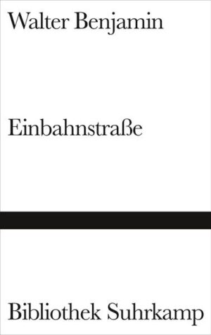 »Die Technik der ›Einbahnstraße‹ ist der des Spielers verwandt. Nicht zuletzt darin liegt das Schockierende des Buches. Es provoziert beim ironisch unterstellten Leser dessen eingeschliffene Abwehrreaktionen, um ihn sogleich darauf zu stoßen, daß er eigentlich längst gewußt hat, was er leugnen möchte, und nur darum es so verbissen leugnet.« Theodor W.Adorno