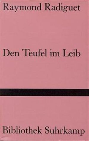 Den Teufel im Leib ist das Werk eines Vierzehn- bis Siebzehnjährigen, nicht eines Frühreifen, sondern eines früh Reifen, der, unbekümmert um jede Avantgarde, an den großen klassischen Roman anknüpfte. Jugend wird da nicht aus ferner Erinnerung verdüstert oder verschönt, sondern unmittelbar und unverstellt, in jedem Augenblick identisch mit sich selbst und ihrer Erfahrungsstufe, in Sprache, in Literatur.