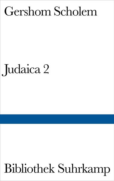 Dem ersten Band »Judaica« in der Bibliothek Suhrkamp läßt Scholem, der große Repräsentant jüdischen Erbes, einen zweiten Band folgen, eine Sammlung von Vorträgen und Essays. Sie kreisen um zwei Themen: einmal um die Stellung der Juden zu den Deutschen, zu ihren eigenen Problemen in Israel und der jüdischen Diaspora, zum anderen dem der jüdischen Geistigkeit der Gegenwart, wie sie sich in drei bedeutenden Menschen darstellt, mit denen Scholem bis zu ihrem Tod verbunden war: S. J. Agnon, Martin Buber und Walter Benjamin. Scholems Benjamin-Essay gibt erhellende Einblicke in teilweise unbekannte Details im Leben und Werk dieses großen Kritikers.