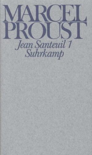 Freuden und Tage war noch nicht erschienen, als der junge Literat Proust an einem weit ehrgeizigeren Projekt zu arbeiten begann. Die zuvor in literarischen Kleinformen erprobten Themen und Stile sollten nun im Kontinuum eines Romantextes aufgelöst werden. In enger Anlehnung an eigene Erlebnisse, an literarische und malerische Vorbilder sowie an die psychologische und soziologische Forschung seiner Zeit unternimmt es Proust, das Leben seines Helden, Jean Santeuil, als idealistisch-naturphilosophischen Entwicklungsroman zu erzählen. So entsteht zwischen 1895 und 1899 ein umfangreiches Manuskript, ohne daß es dem Autor gelänge, die einzelnen Fragmente zu einem Ganzen zusammenzufügen. 1899 hat Proust den Entwurf beiseite gelegt, um sich einem neuen Arbeitsfeld zuzuwenden. Unter dem Titel Jean Santeuil wurde das Manuskript 1952 zum ersten Mal veröffentlicht. 1971 wurde das Werk in einer zweiten, stärker auf das Fragmentarische abhebenden Ausgabe präsentiert, die außerdem zahlreiche zuvor nicht berücksichtigte Texte enthält. Die vorliegende Ausgabe folgt dem Text der zweiten Ausgabe. Im Kommentar werden das biographisch-historische Umfeld und der literarische Kontext des Werkes zum ersten Mal umfassend aufgearbeitet und ausführlich dargestellt.