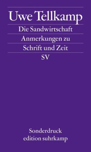 Gedichte - in Sinne von kurzen, nur handtellergroßen Sprachstücken - und Kurzgeschichten lägen ihm nicht, hat Uwe Tellkamp gesagt, die zeigten nur einen Weltausschnitt statt der Totalen, auf die es ankomme. Ihn interessiere das Epische, »das Weltumgreifende, der Roman als Kapsel, als Botanisiertrommel der vergangenen Zeit«. Nach dem Erscheinen seines monumentalen Romans Der Turm mutmaßten die Feuilletons über die literarischen Gewährsleute Tellkamps, man brachte Gottfried Keller, Thomas Mann und Heimito von Doderer ins Spiel. In seiner Leipziger Poetikvorlesung 2008 gibt er nun selbst ausführlich Auskunft über sein poetologisches Programm.