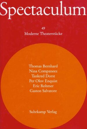 "Thomas Bernhard: Heldenplatz Am 15. März 1938 verkündete Adolf Hitler unter den Jubelrufen der Wiener auf dem Heldenplatz den »Anschluß« Österreichs an Deutschland. 50 Jahre später versammeln sich in einer Wohnung in der Nähe des Heldenplatzes die Familie Schuster und deren Freunde. Der Anlaß: das Begräbnis von Professor Schuster. Von den Nazis verjagt, auf Bitten des Wiener Oberbürgermeisters aus Oxford auf seinen Lehrstuhl zurückgekehrt, gab es für Schuster keinen Ausweg als den Selbstmord. Denn die Situation im gegenwärtigen Österreich ist »noch viel schlimmer als vor 50 Jahren«. Nina Companeez: Die Sanduhr »Ein leichtes, heiteres Stück, aber auf sehr viel Schmerz gebaut«, sagte Nina Companeez über ihr erstes Theaterstück, in dem drei Frauen und vier Männer ihre amourösen Verstrickungen erleben und erleiden. Am Vorabend der Französischen Revolution treiben die Adligen ihr ebenso frivoles wie gelangweiltes Spiel